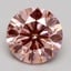 3.03 Ct. Fancy Intense Pink Round Lab Grown Diamond