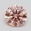 2.11 Ct. Fancy Intense Pink Round Lab Grown Diamond