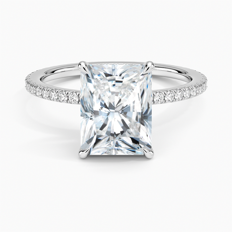 Perfect Fit Hidden Halo Eternity Diamond Ring