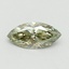 1.00 Ct. Fancy Intense Green Marquise Lab Grown Diamond