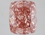 2.91 Ct. Fancy Vivid Pink Cushion Lab Grown Diamond
