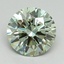 3.00 Ct. Fancy Vivid Green Round Lab Grown Diamond