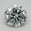 1.05 Ct. Fancy Green Round Lab Grown Diamond
