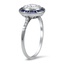 The Asia Ring, smalltop view on a hand