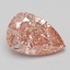 4.31 Ct. Fancy Vivid Pink Pear Lab Grown Diamond