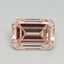 2.60 Ct. Fancy Intense Pink Emerald Lab Grown Diamond