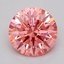 1.50 Ct. Fancy Vivid  Pink Round Lab Grown Diamond