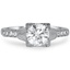 Custom Vintage Moissanite Ring