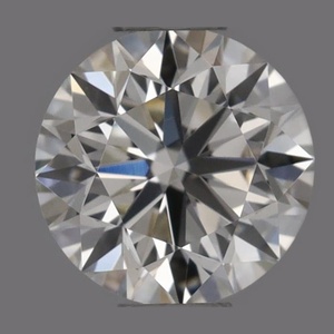 Round diamond — real photo