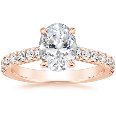 14K Rose Gold Sienna Diamond Bridal Set (7/8 ct. tw.)