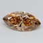8.05 Ct. Fancy Light  Brown Marquise Lab Grown Diamond