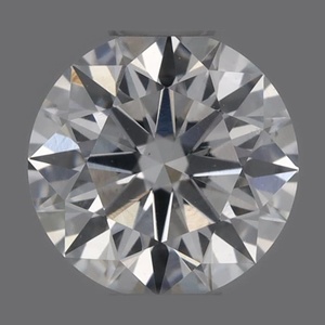Round diamond — real photo