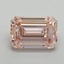 2.15 Ct. Fancy Vivid Pink Emerald Lab Grown Diamond