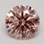 2.10 Ct. Fancy Intense Pink Round Lab Grown Diamond