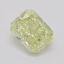 0.80 Ct. Fancy Yellow Radiant Diamond