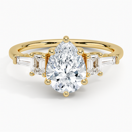 5 Stone Engagement Ring