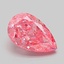1.07 Ct. Fancy Vivid Pink Pear Lab Grown Diamond