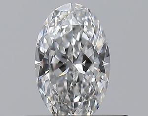 Oval diamond — real photo