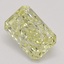 0.51 Ct. Fancy Yellow Radiant Diamond