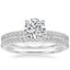 18K White Gold Simply Tacori Classic Diamond Bridal Set