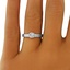 The Gali Ring, smalltop view on a hand