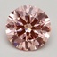 2.50 Ct. Fancy Intense Pink Round Lab Grown Diamond