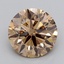 1.51 Ct. Fancy Light  Brown Round Lab Grown Diamond