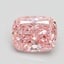1.69 Ct. Fancy Vivid Pink Cushion Lab Grown Diamond