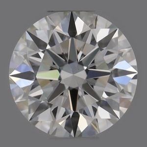 Round diamond — real photo