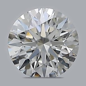 Round diamond — real photo