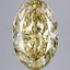 8.09 Ct. Fancy Intense  Yellow Oval Lab Grown Diamond