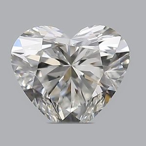 Heart diamond — real photo