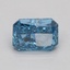 0.70 Ct. Fancy Vivid Blue Radiant Lab Grown Diamond