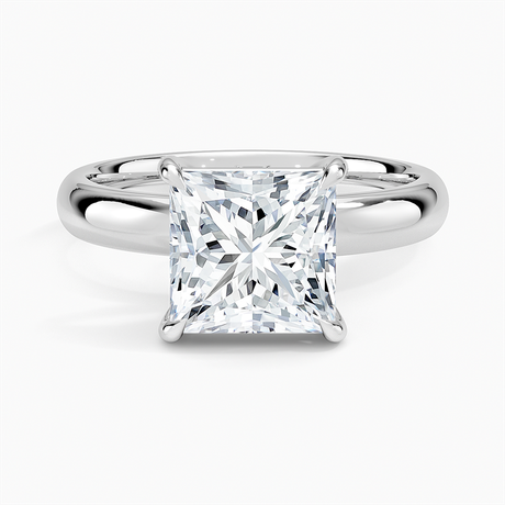 18K White Gold Audrey Perfect Fit 3mm Solitaire Ring