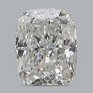 Cushion diamond — real photo