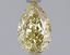 1.04 Ct. Fancy Intense  Yellow Pear Lab Grown Diamond