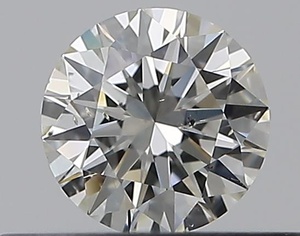 Round diamond — real photo