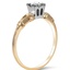 The Ardin Ring, smalltop view on a hand