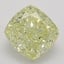 2.02 Ct. Fancy Yellow Cushion Diamond