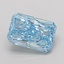 1.07 Ct. Fancy Vivid Blue Radiant Lab Grown Diamond
