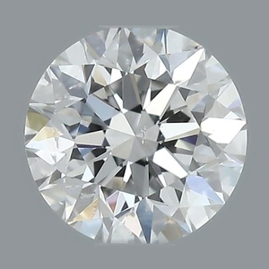 Round diamond — real photo