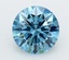 2.51 Ct. Fancy Vivid  Blue Round Lab Grown Diamond