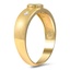The Ezmeralda Ring, smalltop view on a hand