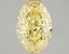 3.05 Ct. Fancy Vivid Yellow Oval Lab Grown Diamond
