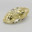 4.58 Ct. Fancy Intense  Yellow Marquise Lab Grown Diamond