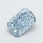 2.03 Ct. Fancy Intense  Blue Radiant Lab Grown Diamond