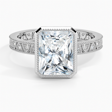Sinclair Art Deco Diamond Ring - Brilliant Earth