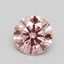 1.21 Ct. Fancy Intense Pink Round Lab Grown Diamond