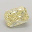 1.85 Ct. Fancy Intense Yellow Radiant Lab Grown Diamond