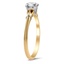 The Corbett Ring, smalltop view on a hand